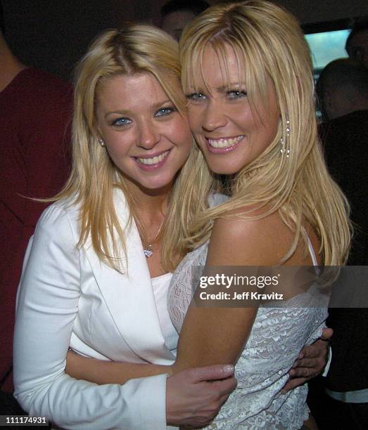 Tara Reid and Dalene Kurtis, Playmate of the Year 2002