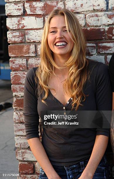 Estella Warren during INXS "Afterglow" Music Video Shoot - January 12, 2006 at Downtown LA Street in Los Angeles, California, United States.