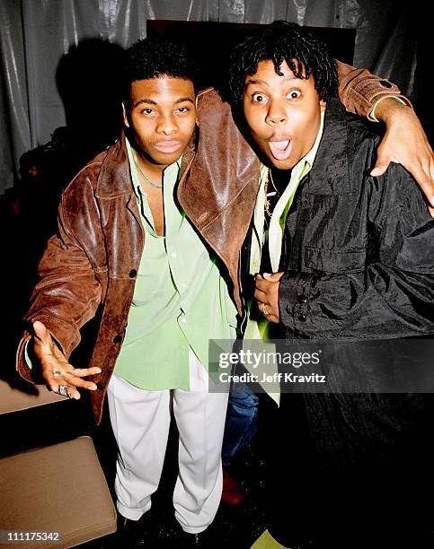 Kel Mitchell and Kenan Thompson during 1998 Kid's Choice Awards in Los Angeles, California, United States.