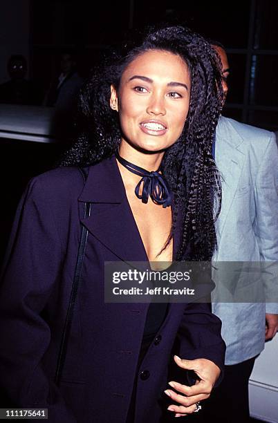 Tia Carrere during Opening of Club Shelter in Pasadena, California, United States.