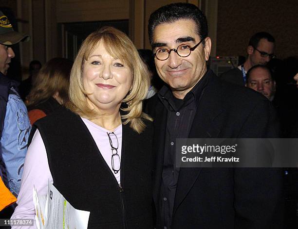 Teri Garr and Eugene Levy during US Comedy Arts Festival 2005 - Late Night at St. Regis in Aspen, Colorado, United States.