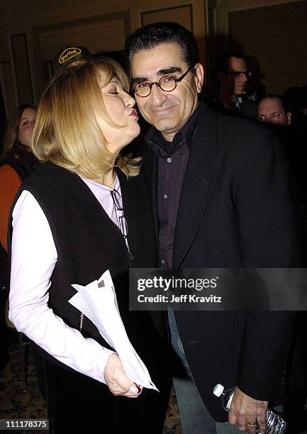 Teri Garr and Eugene Levy during US Comedy Arts Festival 2005 - Late Night at St. Regis in Aspen, Colorado, United States.