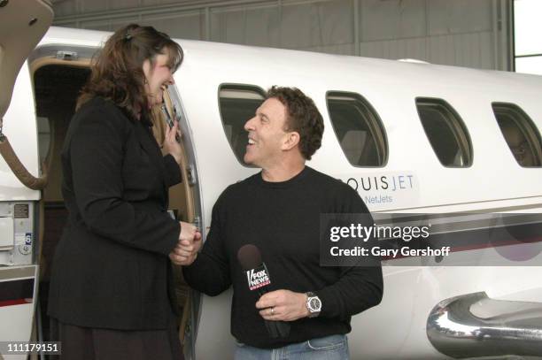 Winner Jennifer Tuttle with Jake Steinfeld. During Jake Steinfeld's Live Your Dream Contest Finale - February 17, 2006 at The Westchester County...