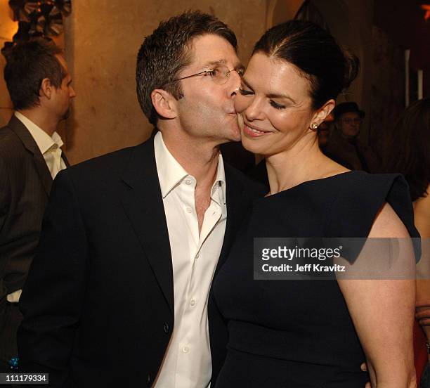 Leland Orser and Jeanne Tripplehorn during HBO Original Series "Big Love" Premiere - After Party at Grauman's Chinese Theater in Hollywood,...