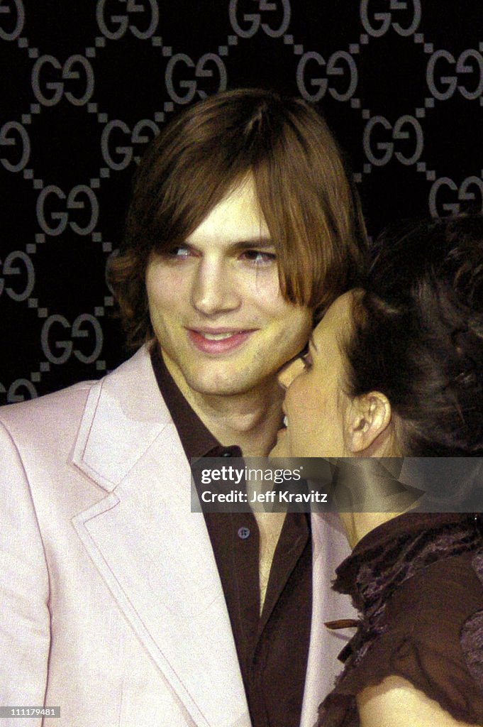 Ashton Kutcher and Demi Moore during Tom Ford Receives Rodeo Walk of ...