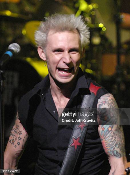Mike Dirnt of Green Day during "VH1 Storytellers: Green Day" - Airing April 3, 2005 at Sony Studios in Culver City, California, United States.