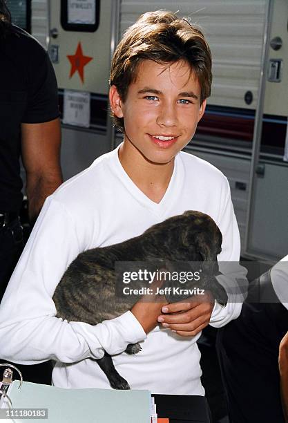 Jonathan Taylor Thomas during 1996 Nickelodeon Big Help at Santa Monica Pier in Santa Monica, California, United States.