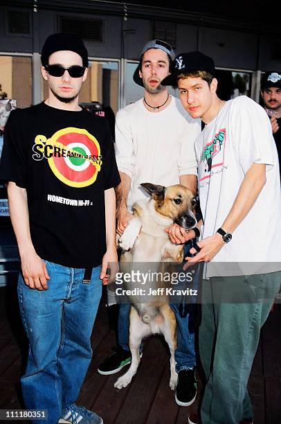 Beastie Boys during Beastie Boys at Capitol Records at Capitol Records in Hollywood, California, United States.