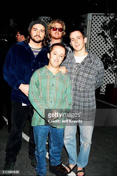 Toad the Wet Sprocket during Fox Billboard Awards 1994-Backstage at Universal Amphitheater in Universal City, California, United States.