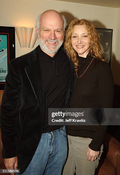 James Burrows and Lisa Kudrow during 2006 U.S. Comedy Arts Festival Aspen - Seen Around Town - March 11, 2006 in Aspen, Colorado, United States.