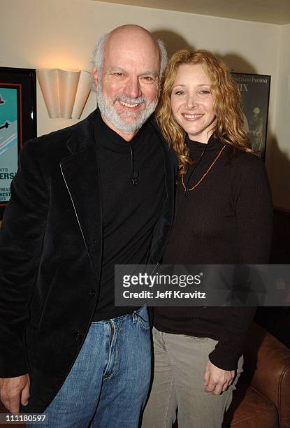 James Burrows and Lisa Kudrow during 2006 U.S. Comedy Arts Festival Aspen - Seen Around Town - March 11, 2006 in Aspen, Colorado, United States.