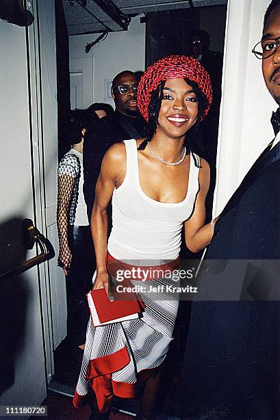 Lauryn Hill during 1999 Grammy Awards in Los Angeles, California, United States.