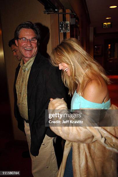 Kurt Russell and Goldie Hawn during 2006 U.S. Comedy Arts Festival Aspen - Seen Around Town - March 11, 2006 in Aspen, Colorado, United States.