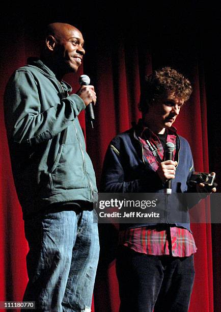 Dave Chappelle and Michel Gondry during 2006 U.S. Comedy Arts Festival Aspen - Seen Around Town - March 11, 2006 in Aspen, Colorado, United States.