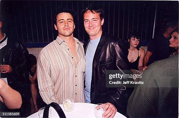 Matt LeBlanc & Matthew Perry at Maxim Magazine's 'Circus Maximus' First Annual Hollywood Gala and Party - circus and concert hosted by Shannen...