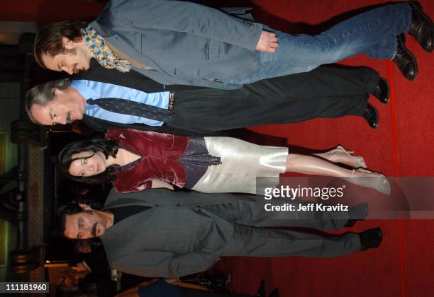 Ian McShane, Molly Parker, Powers Boothe and Timothy Olyphant