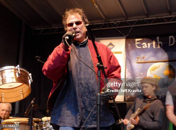 Mickey Hart and Mutaytor during Green Apple Music Festival - Mickey Hart - April 21, 2006 at Stage at 44th & Vanderbilt in New York City, New York,...