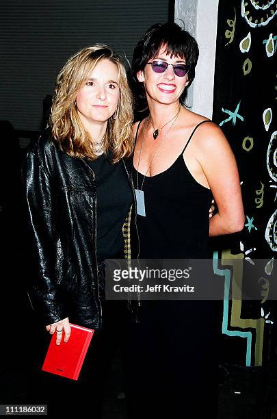 Melissa Etheridge and Julie Cypher during 1994 VH1 Honors in Los Angeles, California, United States.