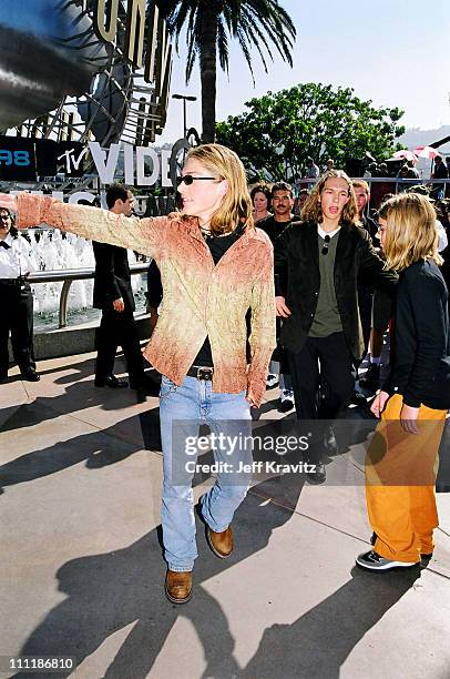 Taylor Hanson during 1998 MTV Video Music Award Arrivals at Universal Studios in Universal City, CA, United States.