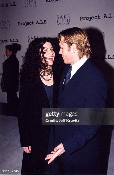 Julianna Margulies & Ron Eldard at the 1998 Project ALS event in Los Angeles.