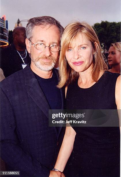 Steven Spielberg & Kate Capshaw at the 1998 premiere of Saving Private Ryan in Westwood.