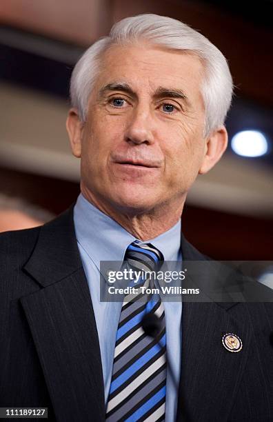 Rep. Dave Reichert, R-Wash., speaks at a news conference in the Capitol Visitor Center to release a report entitled "Behind the Veil: The AARP...