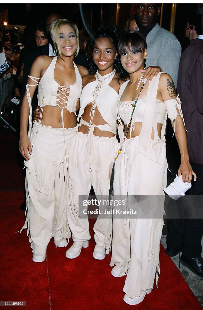 1995 Video TLC during 1995 MTV Video Music Awards Show at Radio City Music Hall ...
