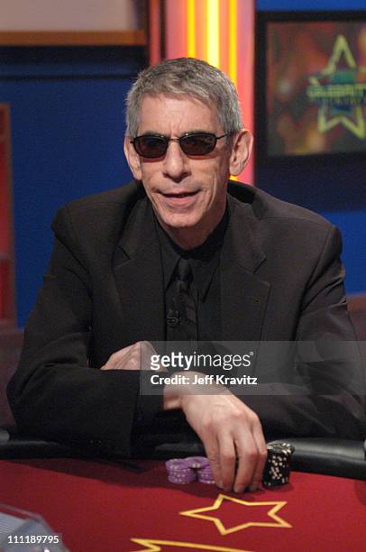 Richard Belzer during GSN Presents Celebrity Blackjack - May 22, 2004 at Hollywood Center Studios Stage 9 in Hollywood, California, United States.