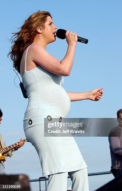 Wendy Wilson of Wilson Phillips during Wilson Phillips Performs First Concert in 12 Years - May 25, 2004 at Santa Monica Pier in Santa Monica,...