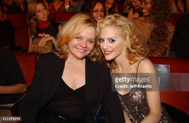 Sharon Murphy and Brittany Murphy during 2002 VH1 Vogue Fashion Awards - Audience & Backstage at Radio Cit y Music Hall in New York City, New York,...