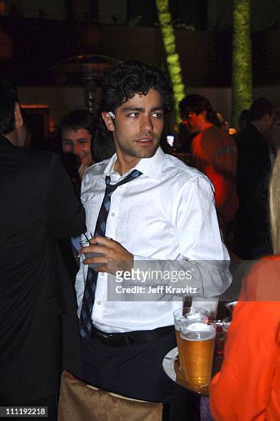 Adrian Grenier during "Entourage" Season Two Los Angeles Premiere - After Party at The Hollywood Roosevelt Hotel in Hollywood, California, United...
