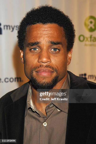 Michael Ealy during MySpace Presents Rock for Darfur Party Benefiting Oxfam America at Private Estate in Beverly Hills, California, United States.