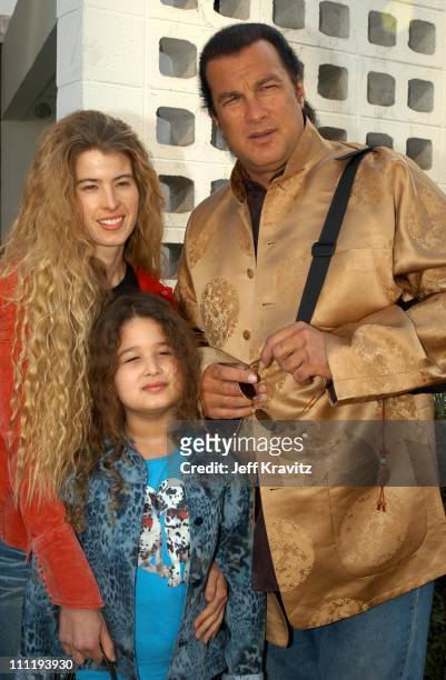 Steven Seagal during The Wild Thornberry's Movie at Cinerama Dome in Hollywood, CA, United States.