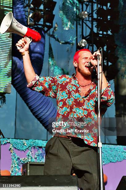 Scott Weiland of Stone Temple Pilots during KROQ Weenie Roast at Irvine Meadows in Irvine, CA, United States.