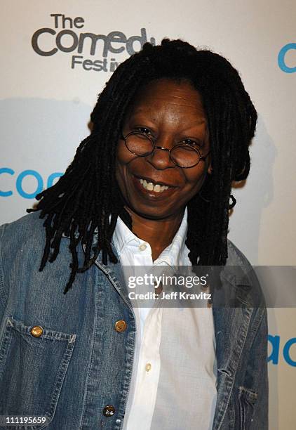 Whoopi Goldberg during HBO & AEG Live's "The Comedy Festival" - AOL Party at Caesars Palace in Las Vegas, Nevada, United States.