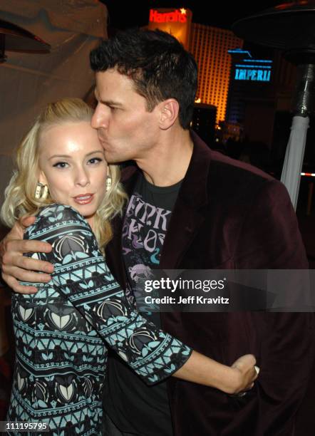 Jaime Bergman and David Boreanaz during HBO & AEG Live's "The Comedy Festival" - Comic Relief 2006 - After Party at Caesars Palace in Las Vegas,...