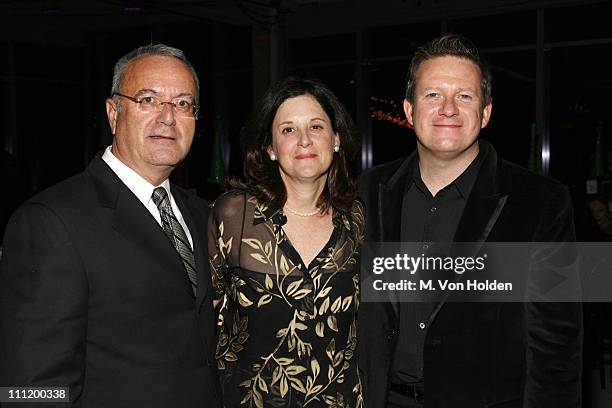 Jospeh Mellilo, BAM President Karen Brooks Hopkins, and Matthew Bourne