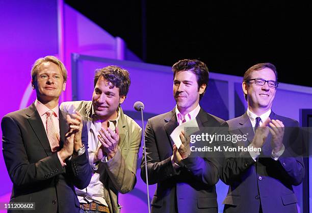 Carson Kressley, Thom Filicia, Kyan Douglas and Ted Allen of Queer Eye for the Straight Guy