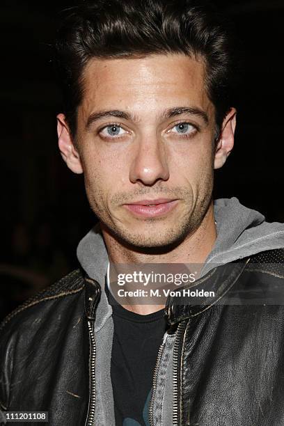 James Carpinello during "The Rocky Horror Tribute Show" Benefiting Breast Cancer Research - Curtain Call and After Party at American Airlines Theatre...