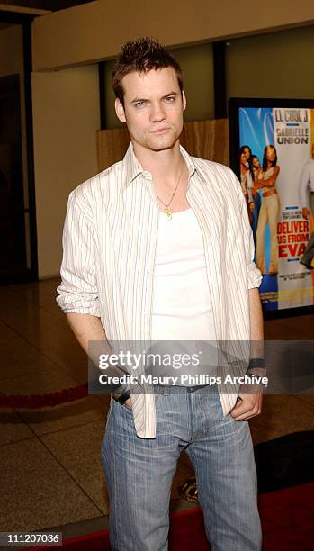 Shane West during "Deliver Us From Eva" Premiere at Cinerama Dome in Los Angeles, California, United States.
