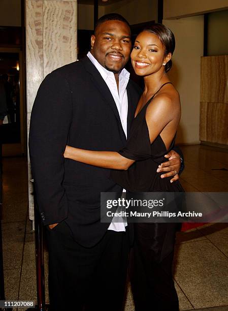 Chris Howard and Gabrielle Union during "Deliver Us From Eva" Premiere at Cinerama Dome in Los Angeles, California, United States.