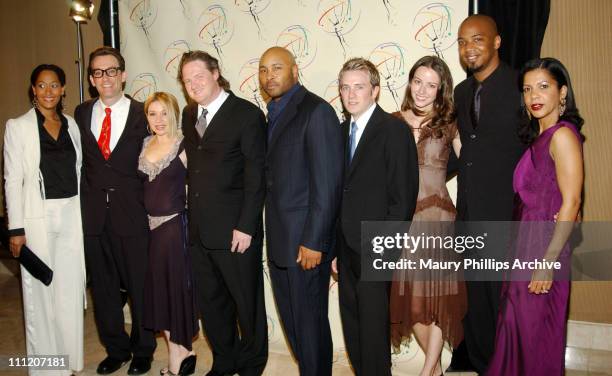 To R, Tracee Eillis Ross, Tom Kenny, E.G. Daily, Donal Logue, Mathew St. Patrick, Tom Lenk, Amy Acker, J. August Richards and Penny Johnson Jerald