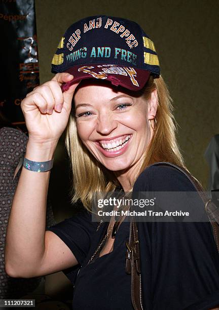 Jeri Ryan during Platinum Luxury Celebrity Gifting Suite at Le Meridien in Beverly Hills, California, United States.