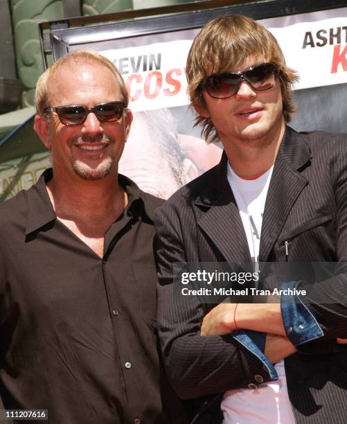 Ashton Kutcher Kevin Costner Photos and Premium High Res Pictures