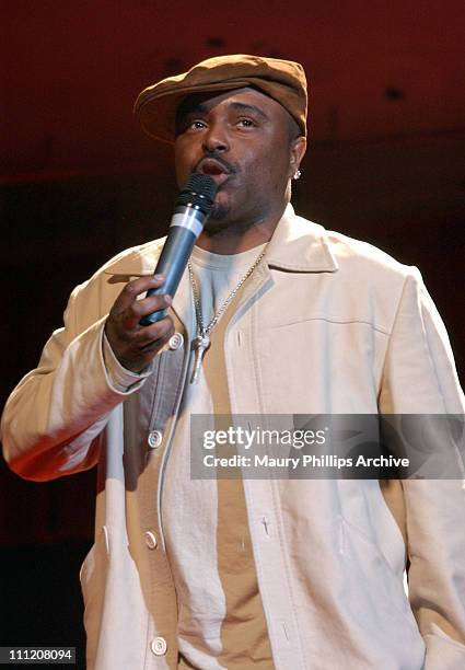 Comedian Alex Thomas during CMX Sports & Entertainment and African American Comedy Association Presents 2004 All-Star Celebrity Fashion and Comedy...