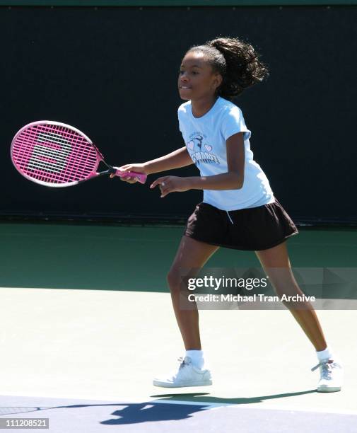 Imani Hakim during "Everybody Hates Chris But Everybody Loves Kids!" 8th Annual Tennis for Tots Tournament at Los Angeles Tennis Club in Los Angeles,...