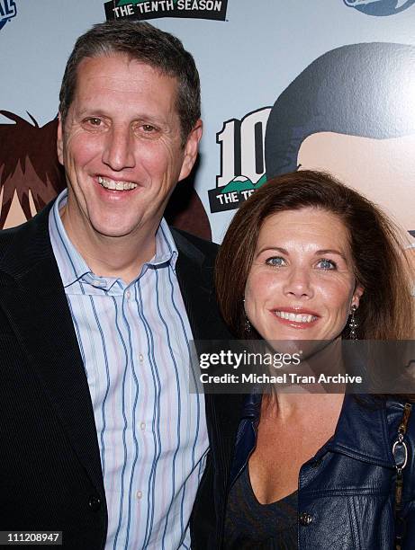 Doug Herzog, President of Comedy Central and wife, Noreen Herzog