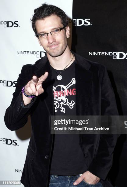 Chasez during Exclusive Nintendo DS Pre-Launch Party - Arrivals at Los Angeles in Los Angeles, California, United States.