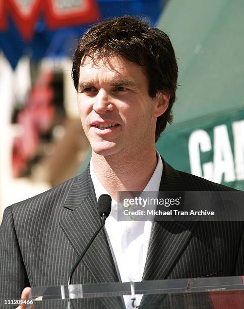 Luc Robitaille during L.A. Kings Sports Announcer Bob Miller Honored with a Star on the Hollywood Walk of Fame at 6763 Hollywood Blvd in Hollywood,...