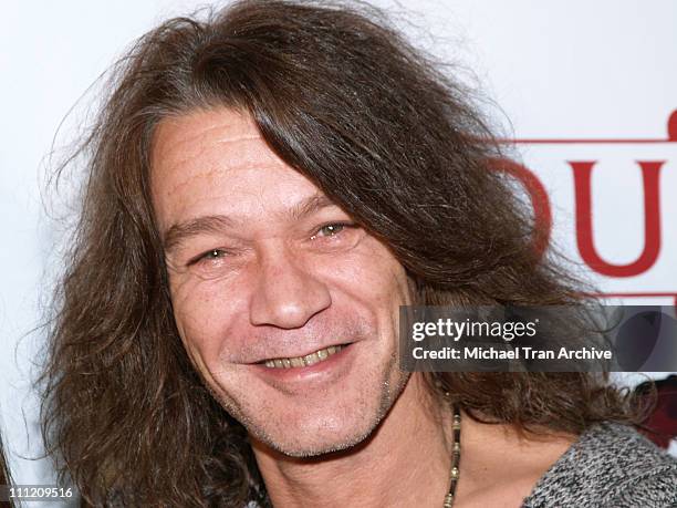 Eddie Van Halen during House of Petals Presents Harlottique Hosted by Eddie Van Halen - October 4, 2006 at House of Petals in West Hollywood,...